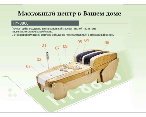 Термомассажная кровать Migun HY-8800